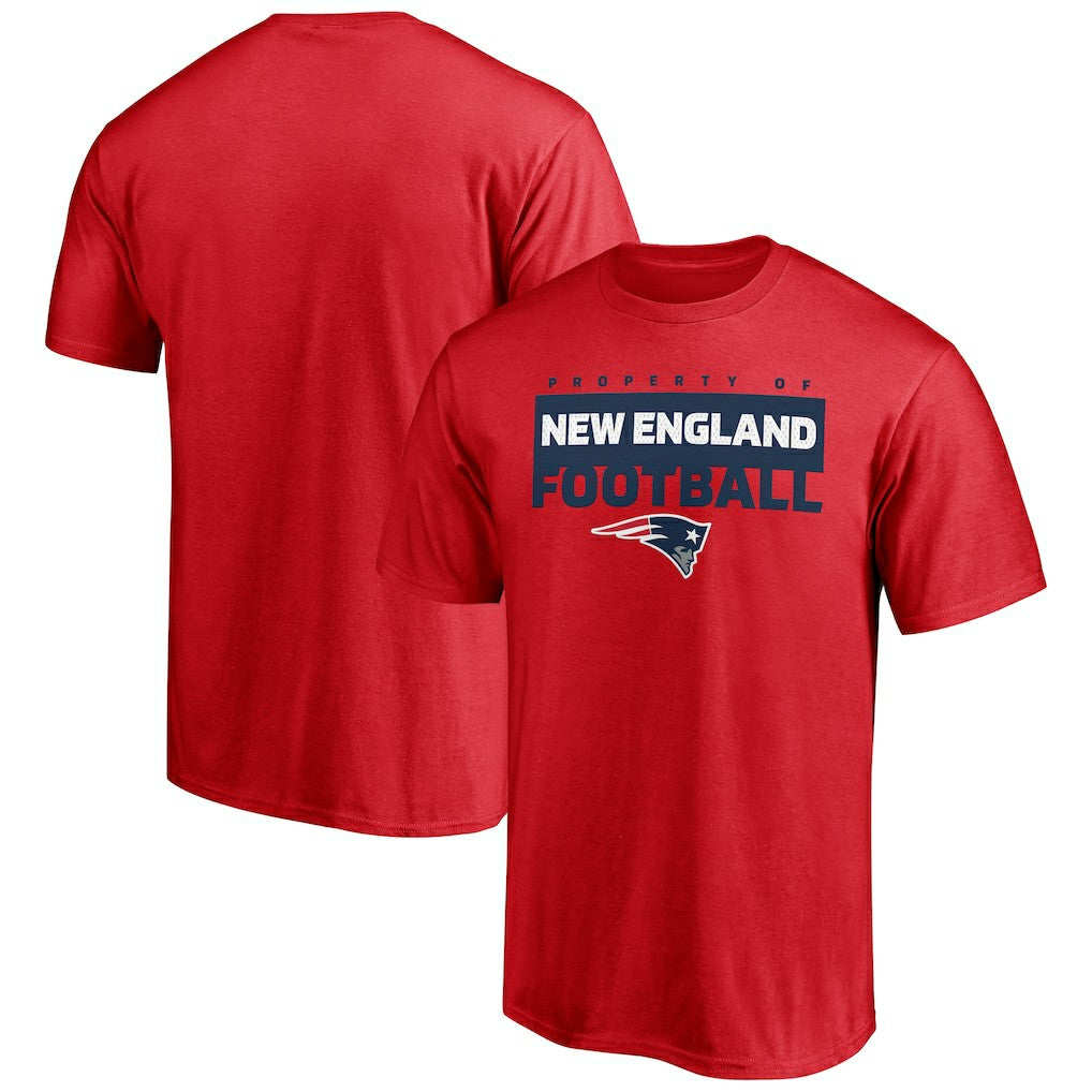 New England Patriots Gain Ground T-Shirt - Red - NFL