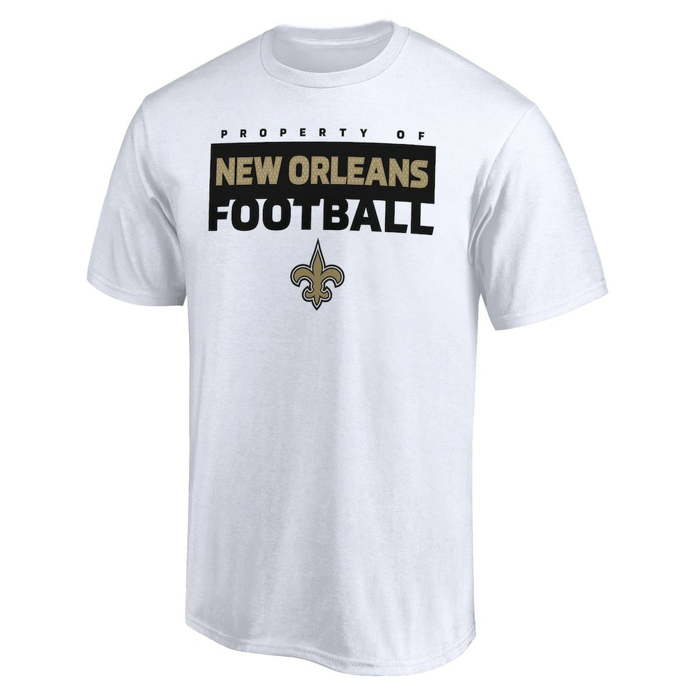 New Orleans Saints Gain Ground T-Shirt - White - NFL