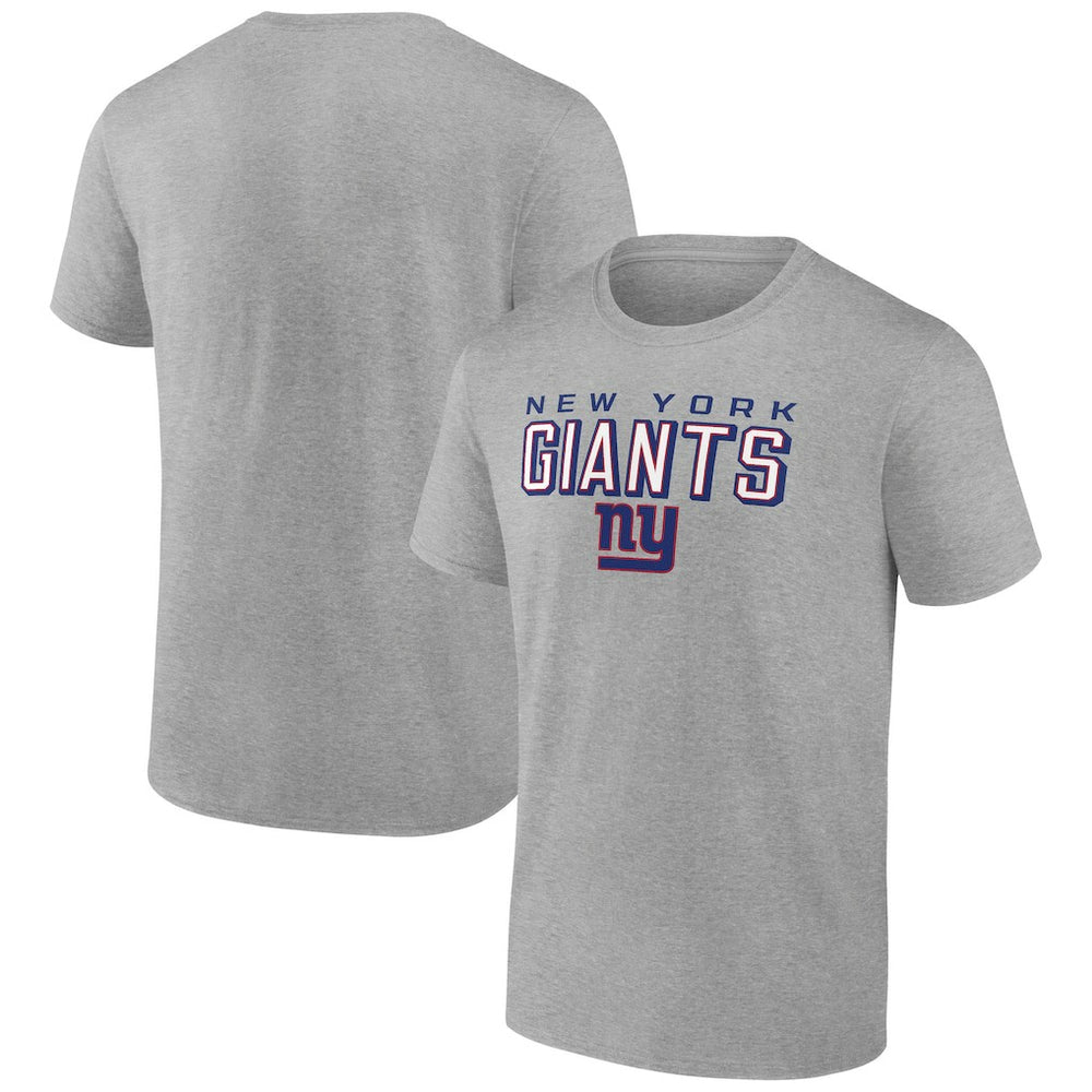 New York Giants Swagger T-Shirt - Heather Gray - NFL