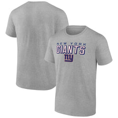 New York Giants Swagger T-Shirt - Heather Gray - NFL