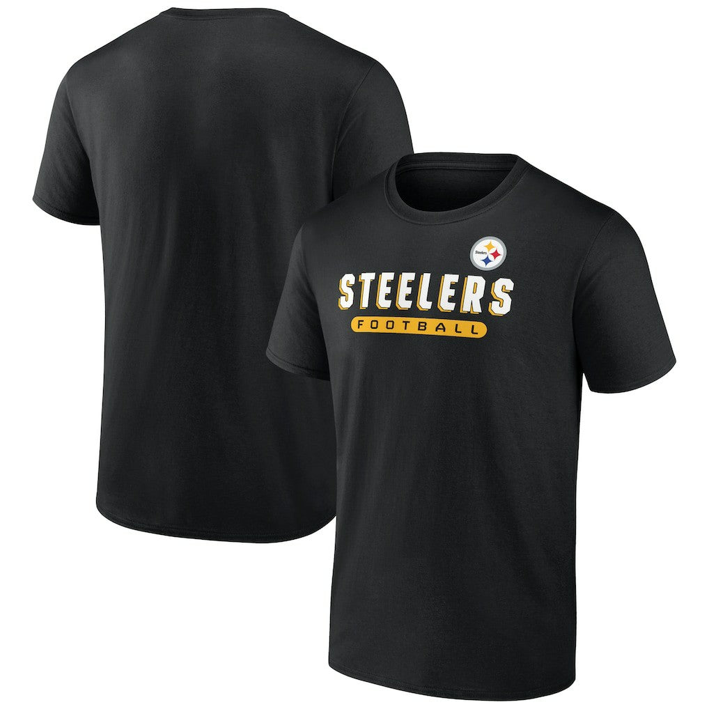 Pittsburgh Steelers Spirit T-Shirt - Black - NFL
