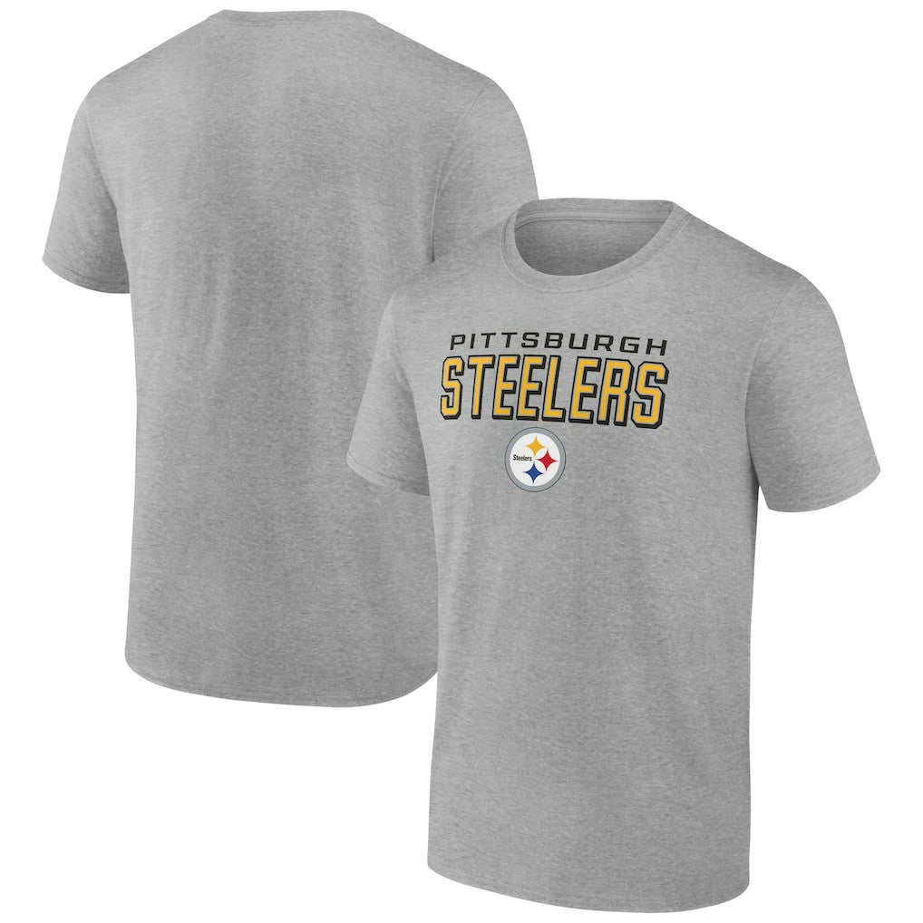 Pittsburgh Steelers Swagger T-Shirt - Heather Gray - NFL