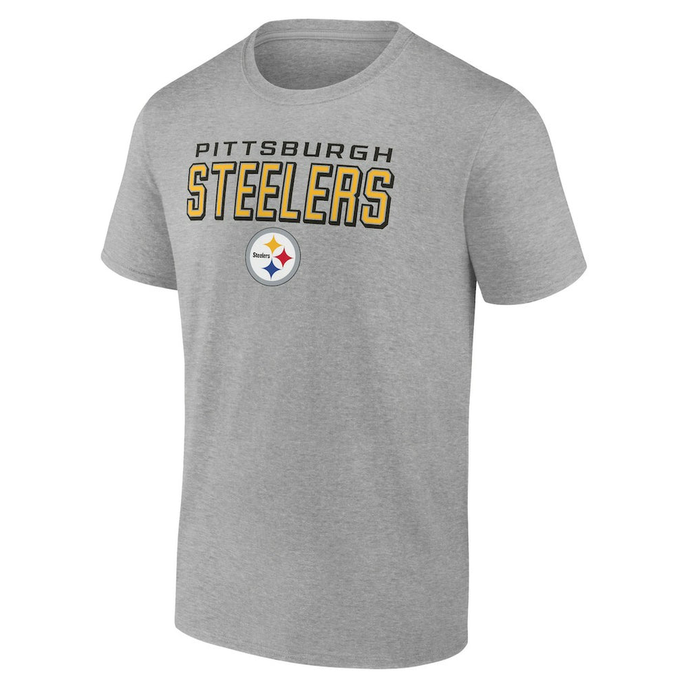 Pittsburgh Steelers Swagger T-Shirt - Heather Gray - NFL