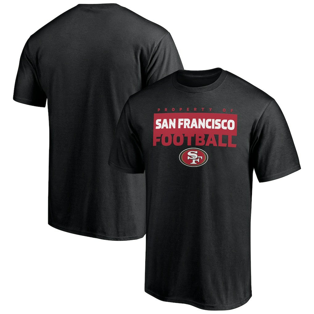 San Francisco 49ers Gain Ground T-Shirt - Black - NFL