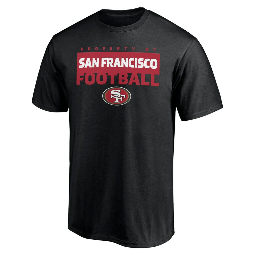 San Francisco 49ers Gain Ground T-Shirt - Black - NFL
