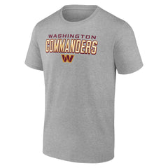 Washington Commanders Swagger T-Shirt - Heather Gray - NFL