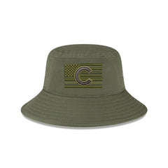 Chicago Cubs New Era 2023 Armed Forces Day Bucket Hat Sale