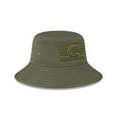 Chicago Cubs New Era 2023 Armed Forces Day Bucket Hat Sale