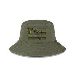 Kansas City Royals New Era 2023 Armed Forces Day Bucket Hat for sale