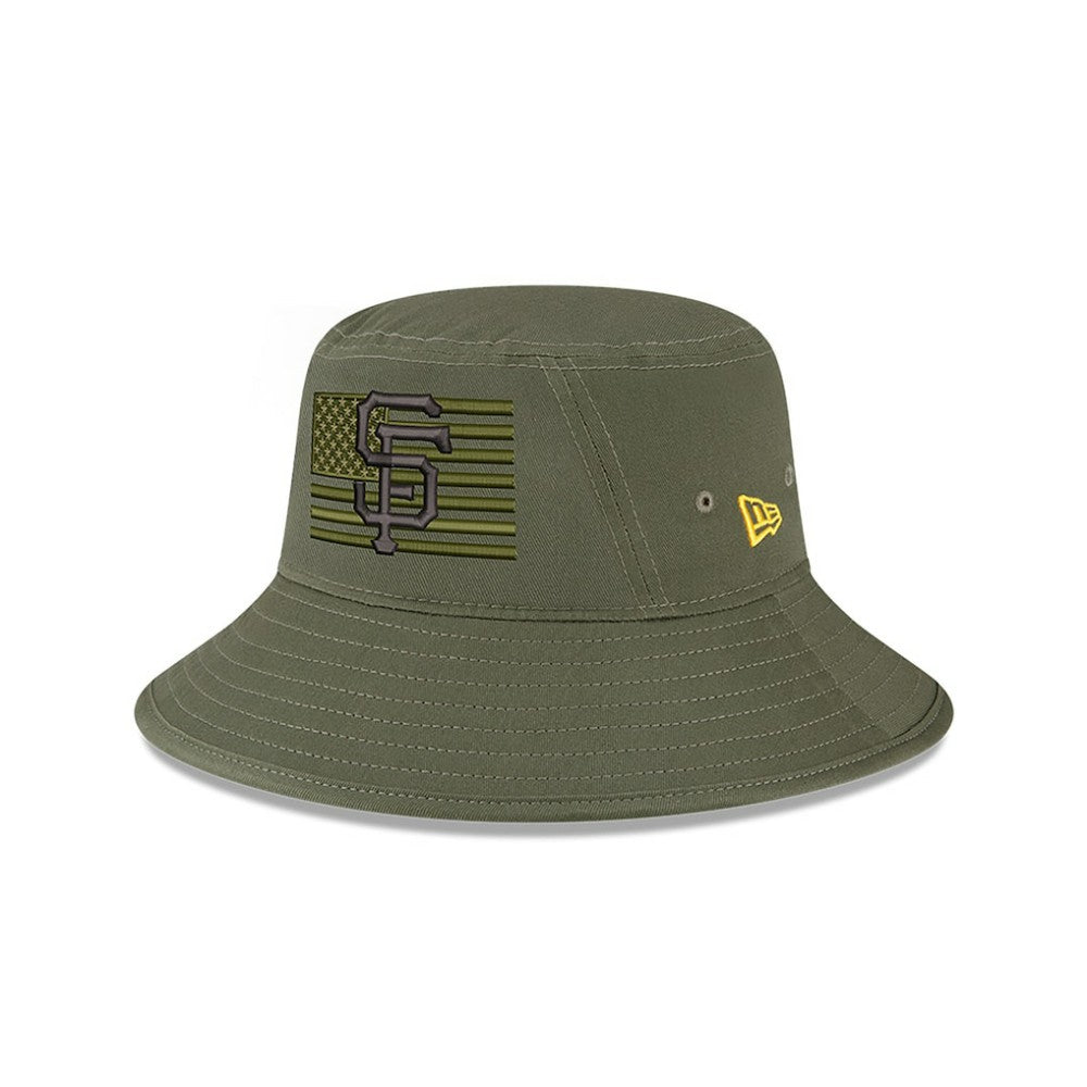 San Francisco Giants New Era 2023 Armed Forces Day Bucket Hat Outlet