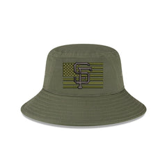 San Francisco Giants New Era 2023 Armed Forces Day Bucket Hat Outlet