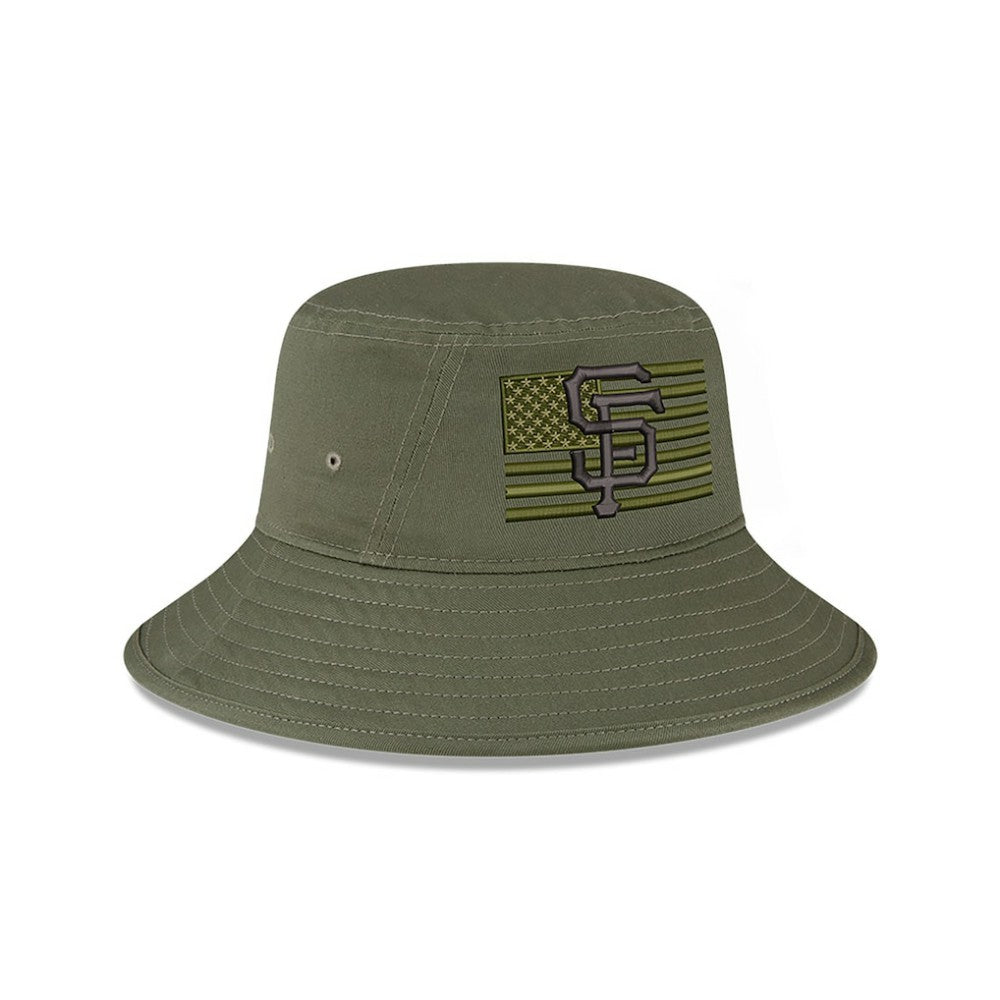 San Francisco Giants New Era 2023 Armed Forces Day Bucket Hat Outlet