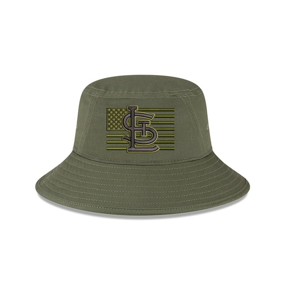 St. Louis Cardinals New Era 2023 Armed Forces Day Bucket Hat Outlet