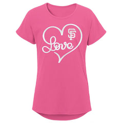 San Francisco Giants Girls Youth Lovely T-Shirt Online