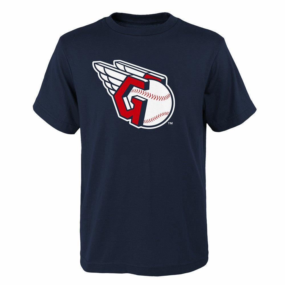 Cleveland Guardians Youth Logo Primary Team T-Shirt Online