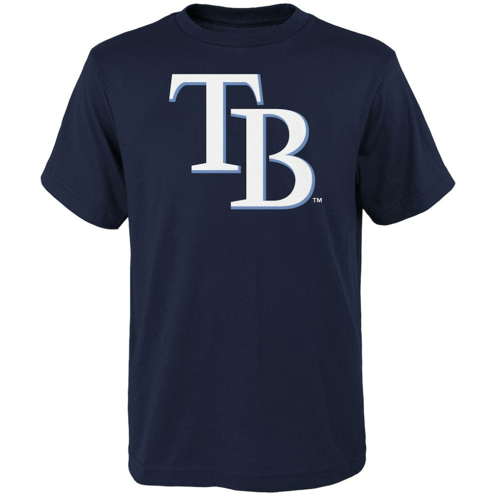 Tampa Bay Rays Youth Logo Primary Team T-Shirt Outlet