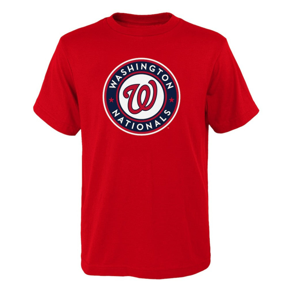Washington Nationals Youth Logo Primary Team T-Shirt Sale