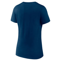 Chicago Bears Women's Primary Play V-Neck T-Shirt - Navy - NFL