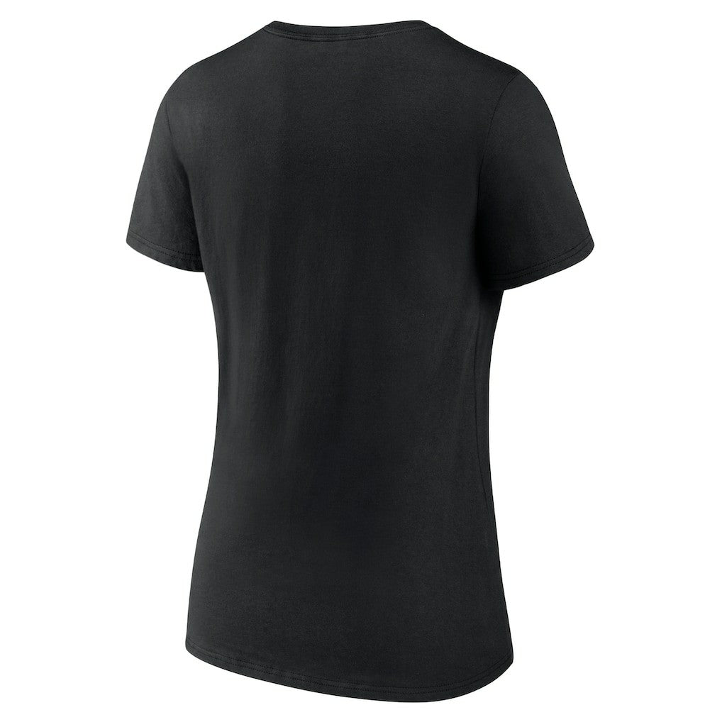 Cincinnati Bengals Women's Primary Play V-Neck T-Shirt - Black - NFL