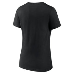 Las Vegas Raiders Women's Primary Play V-Neck T-Shirt - Black - NFL