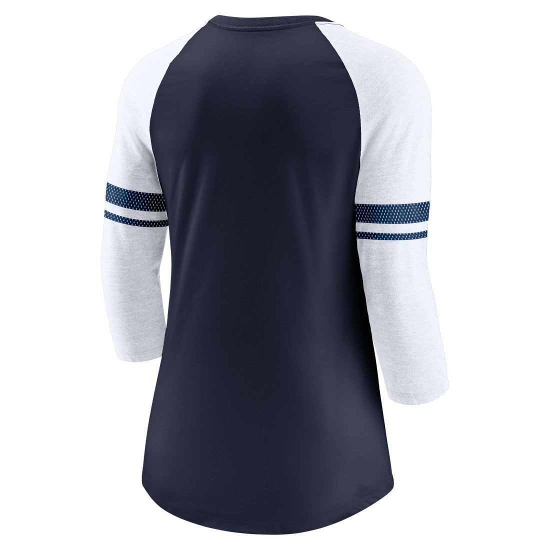 Tennessee Titans Women's Fashion 3/4-Sleeve Lightweight Raglan Fashion T-Shirt - Navy - Nike