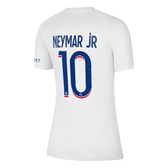 Nike - Neymar Jr. Paris Saint-Germain Women's 2022/23 Third Breathe Stadium Replica Player Jersey - White