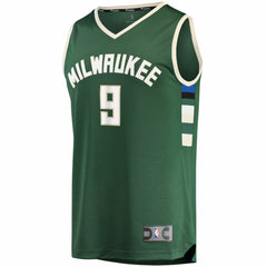 Fanatics Bobby Portis Milwaukee Bucks Fast Break Replica Jersey Icon Edition Green