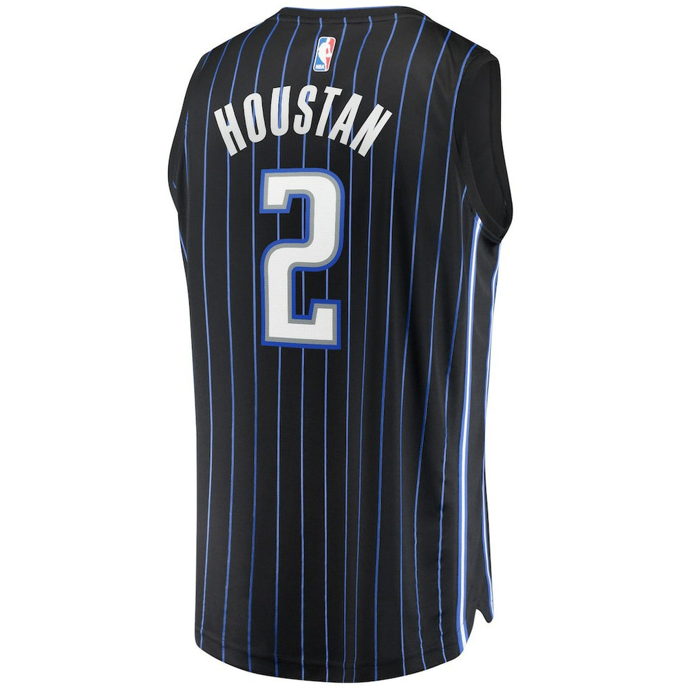 Fanatics Caleb Houstan Orlando Magic Fast Break Replica Jersey Icon Edition Black