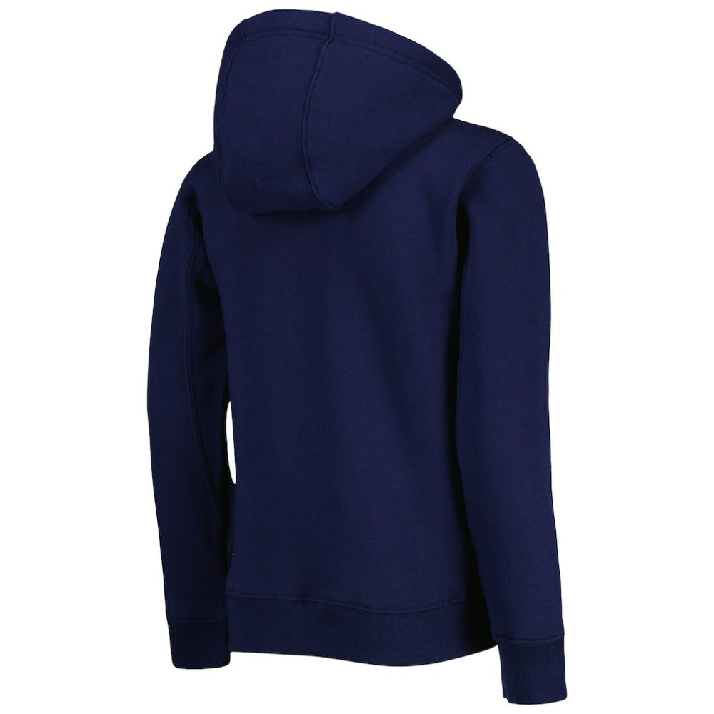 New York Yankees Youth Wordmark Full-Zip Fleece Hoodie Outlet