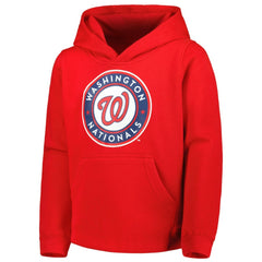 Washington Nationals Youth Team Primary Logo Pullover Hoodie Discount
