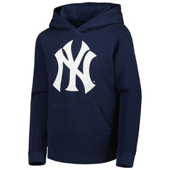New York Yankees Youth Team Primary Logo Pullover Hoodie Discount