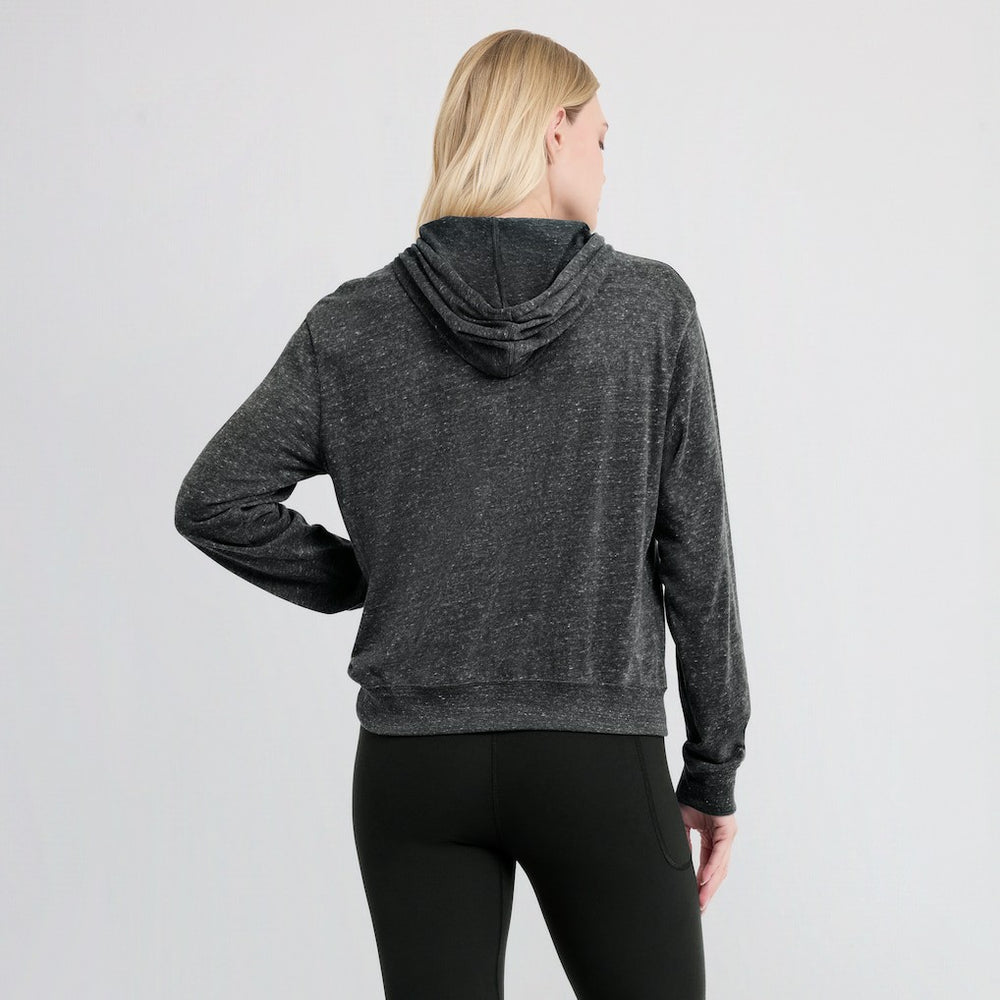 New Orleans Saints Women's Rewind Gym Vintage Lightweight Pullover Hoodie - Black - Nike