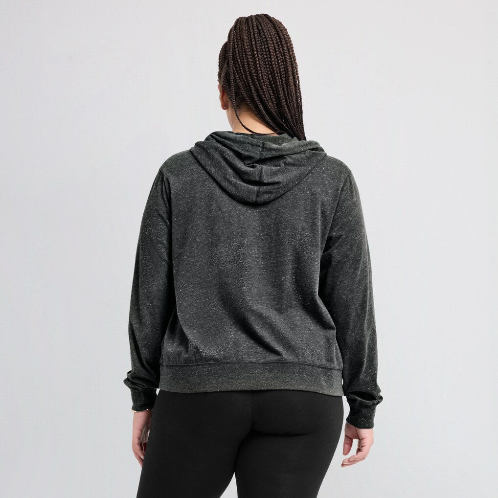 New Orleans Saints Women's Rewind Gym Vintage Lightweight Pullover Hoodie - Black - Nike