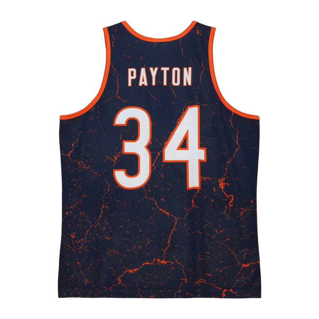Walter Payton Chicago Bears 1983 Player Burst Tank Top - Navy - Mitchell & Ness