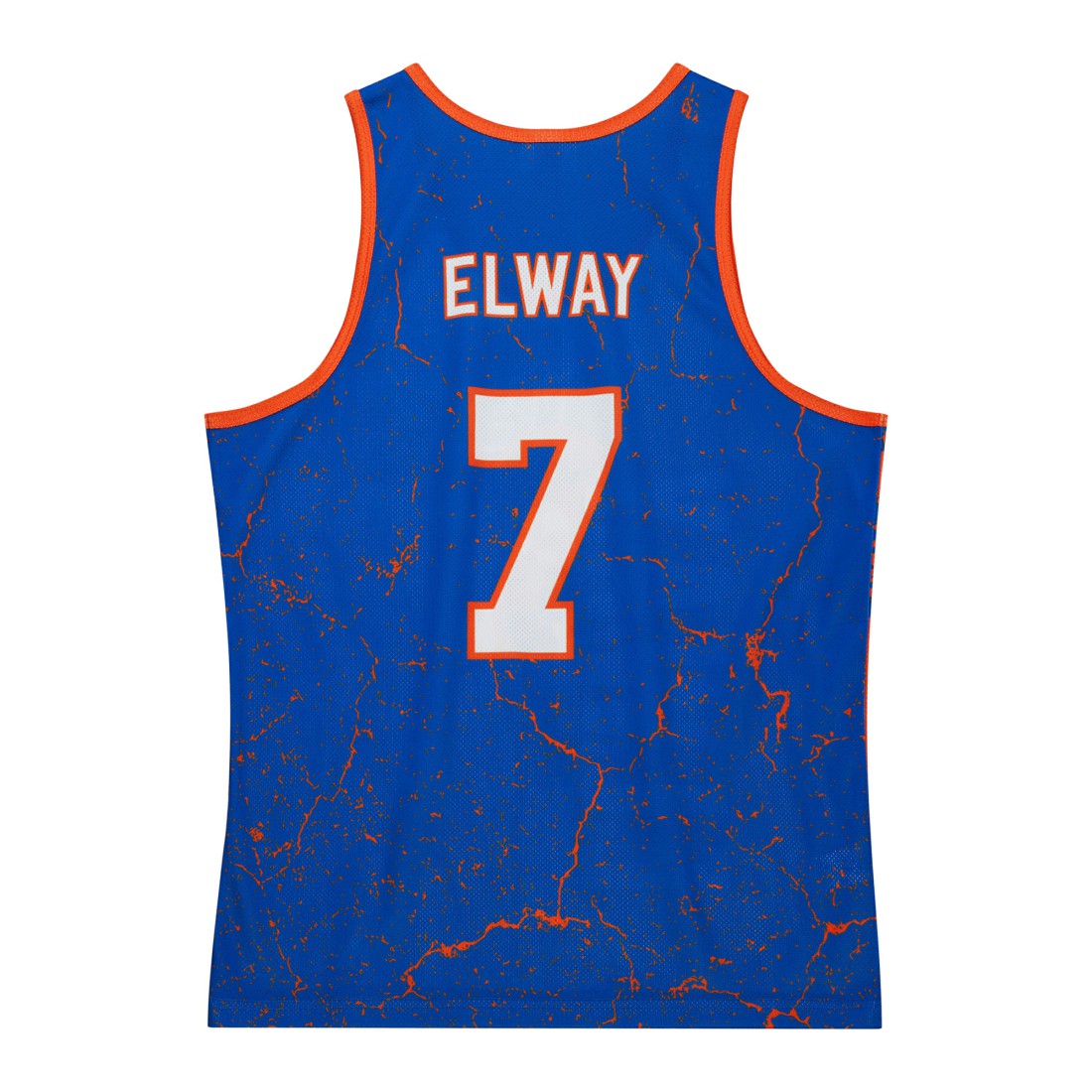 John Elway Denver Broncos 1994 Player Burst Tank Top - Royal - Mitchell & Ness