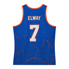 John Elway Denver Broncos 1994 Player Burst Tank Top - Royal - Mitchell & Ness