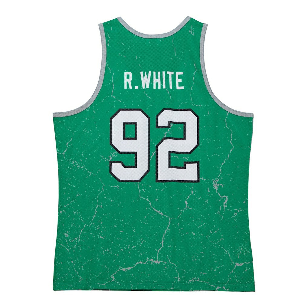 Reggie White Philadelphia Eagles 1992 Player Burst Tank Top - Kelly Green - Mitchell & Ness