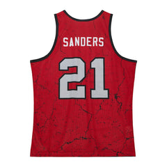 Deion Sanders Atlanta Falcons 1989 Player Burst Tank Top - Red - Mitchell & Ness