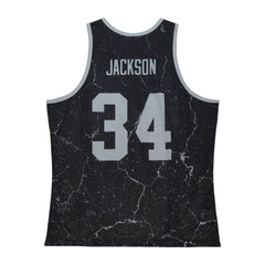 Bo Jackson Las Vegas Raiders 1990 Player Burst Tank Top - Black - Mitchell & Ness