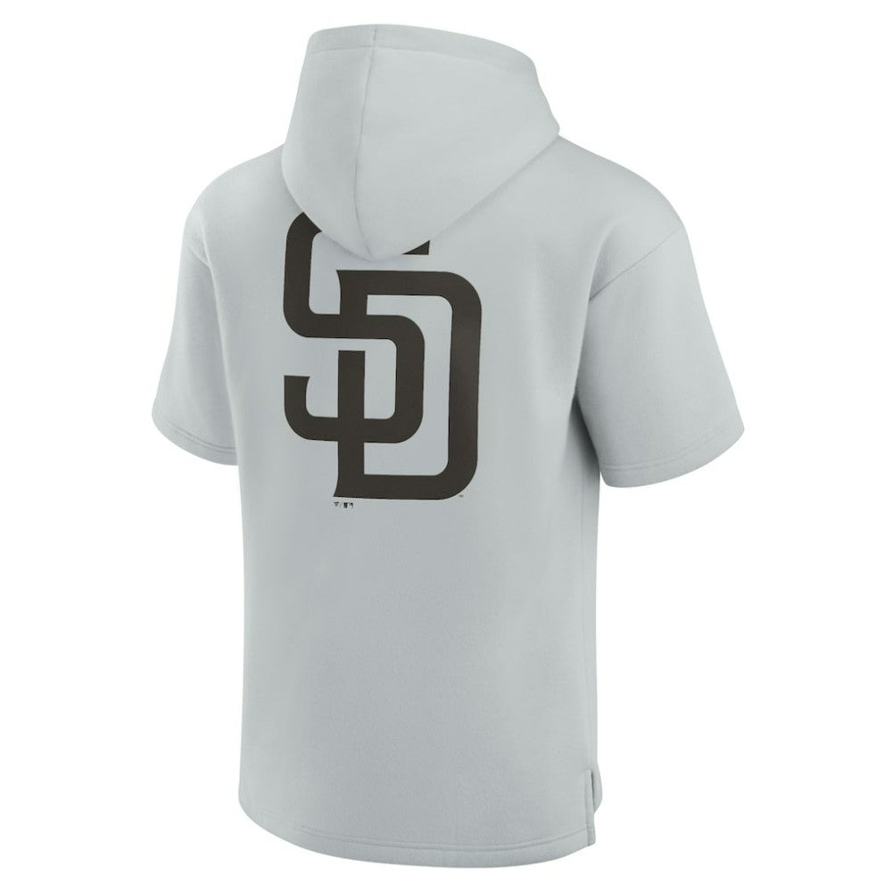 San Diego Padres Fanatics Unisex Elements Super Soft Fleece Short Sleeve Pullover Hoodie Sale