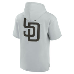 San Diego Padres Fanatics Unisex Elements Super Soft Fleece Short Sleeve Pullover Hoodie Sale
