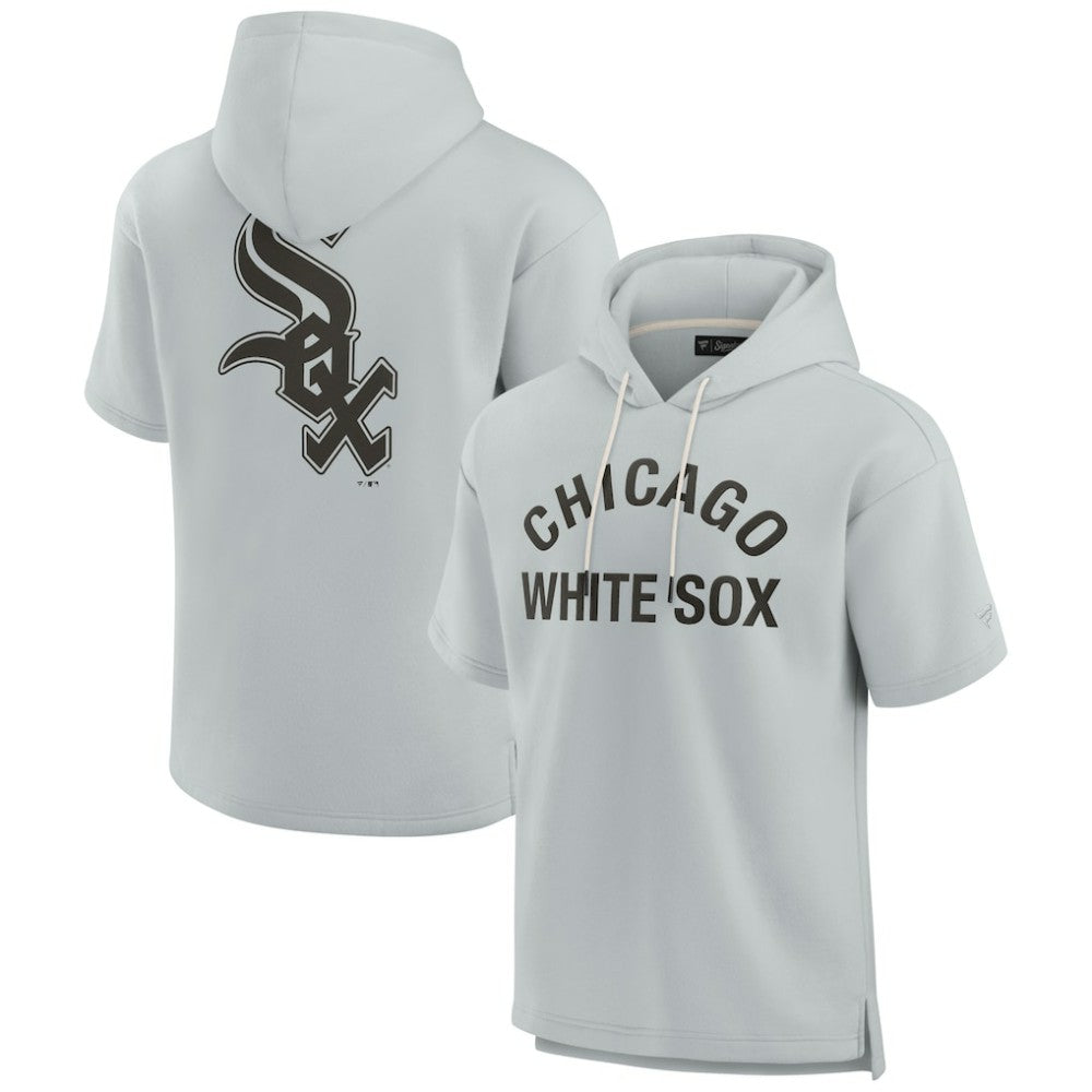 Chicago White Sox Fanatics Unisex Elements Super Soft Fleece Short Sleeve Pullover Hoodie for sale