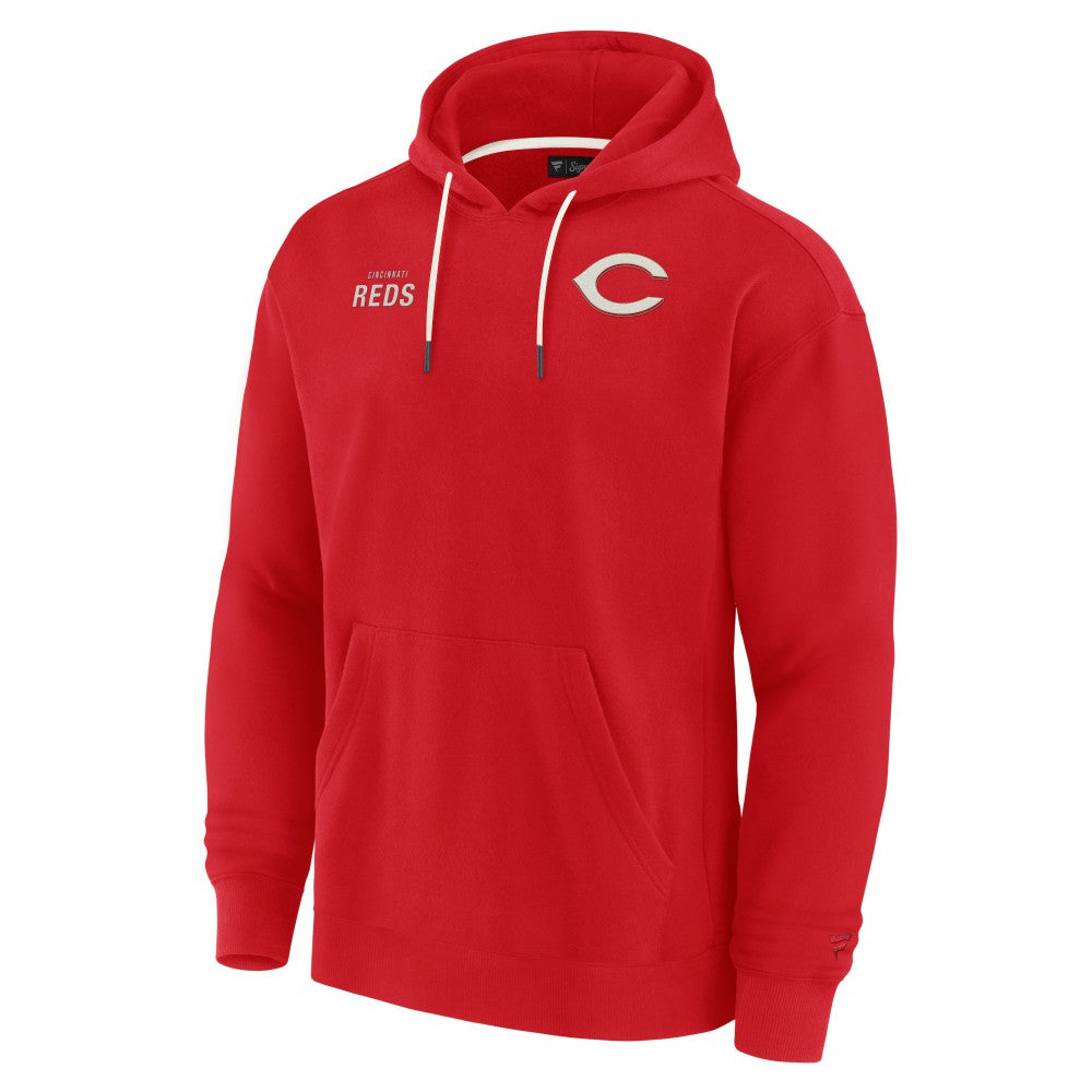 Cincinnati Reds Fanatics Unisex Elements Super Soft Fleece Pullover Hoodie Online