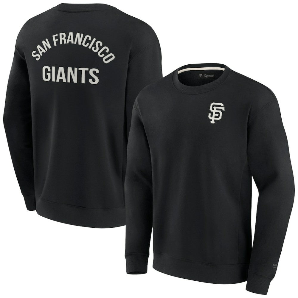 San Francisco Giants Fanatics Unisex Super Soft Pullover Crew Sweatshirt Sale