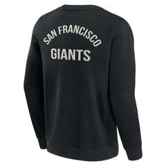 San Francisco Giants Fanatics Unisex Super Soft Pullover Crew Sweatshirt Sale