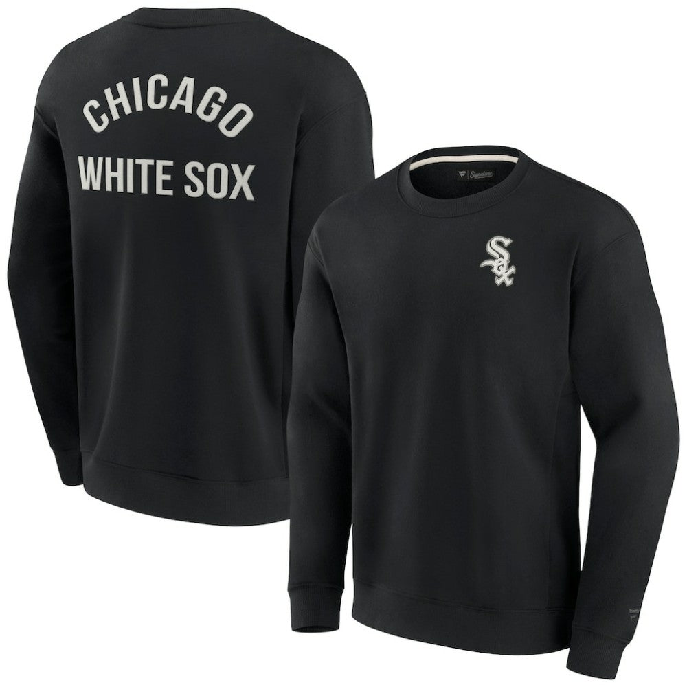Chicago White Sox Fanatics Unisex Super Soft Pullover Crew Sweatshirt Discount