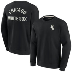Chicago White Sox Fanatics Unisex Super Soft Pullover Crew Sweatshirt Discount