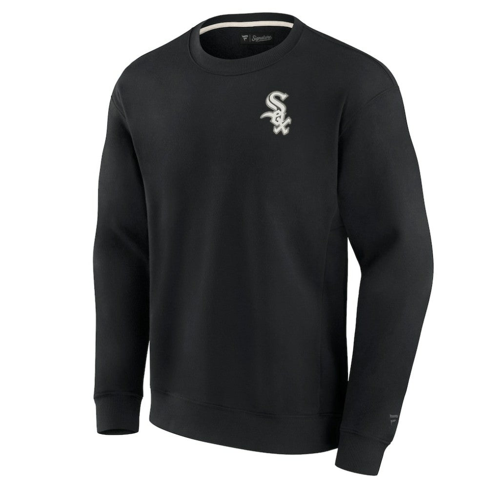 Chicago White Sox Fanatics Unisex Super Soft Pullover Crew Sweatshirt Discount