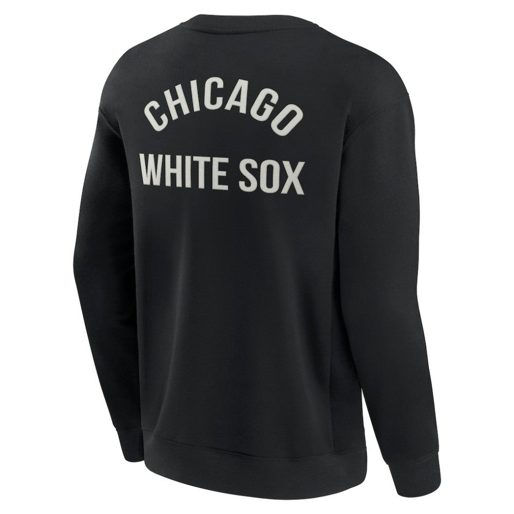 Chicago White Sox Fanatics Unisex Super Soft Pullover Crew Sweatshirt Discount