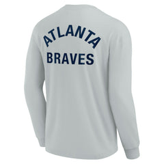 Atlanta Braves Fanatics Unisex Elements Super Soft Long Sleeve T-Shirt for sale